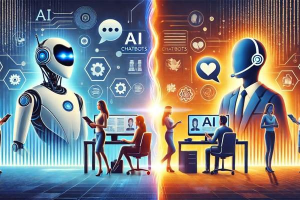 AI Chatbots vs Human Agents Which is More Effective